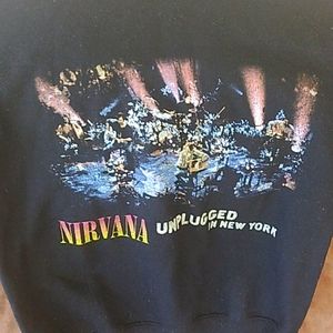 I'm selling a NIRVANA sweater, size small, color black!